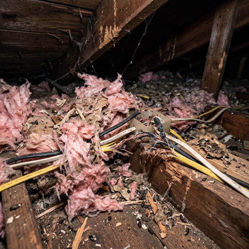 Common Damage Caused by Possums in Homes